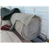 Image 20 : Multiple Rolls Red & Black Carpet, Green Astro-Turf Flooring, Carpet Mats, etc