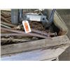 Image 3 : Wooden Bin Alto Danmark 5203K Dolly, Metal Tent Spikes, Rebar, etc
