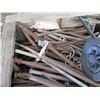 Image 6 : Wooden Bin Alto Danmark 5203K Dolly, Metal Tent Spikes, Rebar, etc