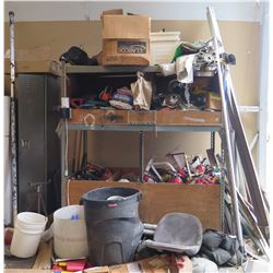 Misc Lighting Fixtures, Whirlwind Medusa Snake. Cables, Fire Extinguishers, etc