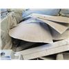Image 11 : Qty 2 Plastic Bins Curved Metal 1000 G Plates, Poles, Fittings, Tarps, etc