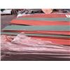 Image 7 : Qty 2 Pallets Wood & Green Tongue in Groove Interlocking Flooring 50"x6"