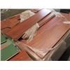 Image 9 : Qty 2 Pallets Wood & Green Tongue in Groove Interlocking Flooring 50"x6"