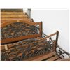 Image 9 : Qty 10 Wood & Iron Garden Benches w/ Armrests (some damaged/missing parts)