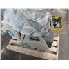 Image 11 : Pallet Light Rewinders w/ Lights, Fire Extinguisher, Ropes, Wheels, Basket, etc
