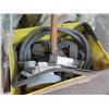 Image 13 : Pallet Light Rewinders w/ Lights, Fire Extinguisher, Ropes, Wheels, Basket, etc