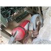 Image 7 : Pallet Light Rewinders w/ Lights, Fire Extinguisher, Ropes, Wheels, Basket, etc