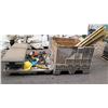 Image 2 : Qty 2 Pallets Craftsman Truck Toolbox w/ Tools, Aloha Rentals Framing, Shovels