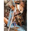 Image 30 : Qty 2 Pallets Craftsman Truck Toolbox w/ Tools, Aloha Rentals Framing, Shovels