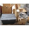 Image 12 : Qty 3 Pallets Yamaha, Tapco & JBL Speakers, Ear Plugs, Tarps, Sign Holders, etc