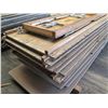 Image 12 : Qty 2 Pallets Wooden Rectangular Folding Tables w/ Metal Legs