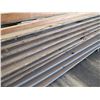Image 14 : Qty 2 Pallets Wooden Rectangular Folding Tables w/ Metal Legs