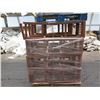 Image 4 : Pallet Wooden Slatted High Back Chairs