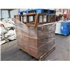 Image 6 : Pallet Wooden Slatted High Back Chairs