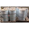 Image 1 : Qty 7  55 Gal Drums Rhino Linings Hybrid HD-55 450 lbs Industrial Coatings