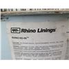 Image 3 : Qty 7  55 Gal Drums Rhino Linings Hybrid HD-55 450 lbs Industrial Coatings