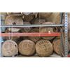 Image 1 : Multiple Large Round Pendant Straw Bamboo Hanging Lights