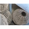 Image 6 : Multiple Large Round Pendant Straw Bamboo Hanging Lights