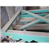 Image 10 : Multiple Wooden Green Painted Stair Segments