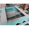 Image 12 : Multiple Wooden Green Painted Stair Segments