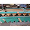 Image 4 : Multiple Wooden Green Painted Stair Segments