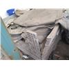 Image 8 : Pallet White Stacking Plastic Trash Cans & Misc Cable, Air Vents