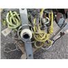 Image 35 : Qty 3 Plastic Bins Cables w/ Looped Ends & Fittings, Straps & Ratchets, etc