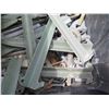 Image 38 : Qty 3 Plastic Bins Cables w/ Looped Ends & Fittings, Straps & Ratchets, etc
