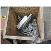 Image 41 : Qty 3 Plastic Bins Cables w/ Looped Ends & Fittings, Straps & Ratchets, etc