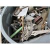 Image 9 : Qty 3 Plastic Bins Cables w/ Looped Ends & Fittings, Straps & Ratchets, etc