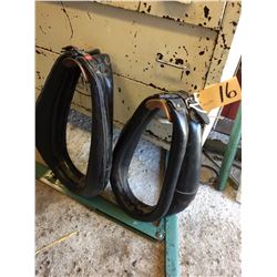 Single 18 inch chuck wagon collar