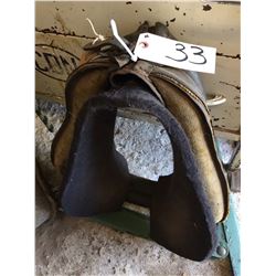 Single 19 inch collar with sweat pad