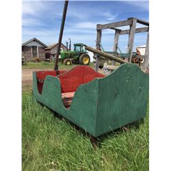 Cutter, red interior, 4 person, bench seats