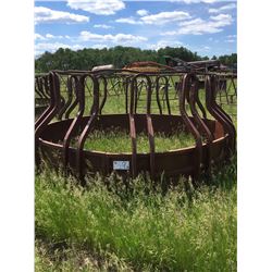 Tombstone hay feeders