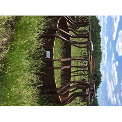 Tombstone hay feeders