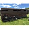 Image 4 : 1977 WW  Gooseneck 6×20 ft. stock trailer, new fir floor,