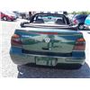Image 6 : A3 --  2000 VW CABRIO GL CONVERTIBLE , Green , UNKNOWN  KM's "NO RESERVE"