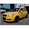 Image 1 : C1 --  2009 CHEVROLET AVEO LS  , Yellow , 168650  KM's