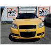 Image 2 : C1 --  2009 CHEVROLET AVEO LS  , Yellow , 168650  KM's