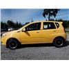 Image 8 : C1 --  2009 CHEVROLET AVEO LS  , Yellow , 168650  KM's
