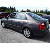 Image 7 : A7 --  2005 KIA SPECTRA , Grey , 318015  KM's "NO RESERVE"
