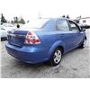 Image 5 : A12C --  2008 CHEVROLET AVEO  , Blue , 180089  KM's