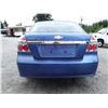 Image 6 : A12C --  2008 CHEVROLET AVEO  , Blue , 180089  KM's