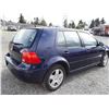 Image 5 : A11 --  2002 VW GOLF GLS , Blue , 297110  KM's