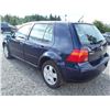 Image 7 : A11 --  2002 VW GOLF GLS , Blue , 297110  KM's