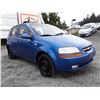 Image 3 : A6 --  2006 CHEVROLET AVEO , Blue , 217794  KM's "NO RESERVE"