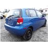 Image 5 : A6 --  2006 CHEVROLET AVEO , Blue , 217794  KM's "NO RESERVE"