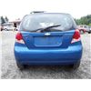 Image 6 : A6 --  2006 CHEVROLET AVEO , Blue , 217794  KM's "NO RESERVE"