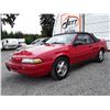 Image 1 : A3 --  1993 PONTIAC SUNBIRD CONVERTIBLE , Red , 225459  KM's