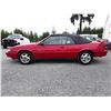 Image 8 : A3 --  1993 PONTIAC SUNBIRD CONVERTIBLE , Red , 225459  KM's